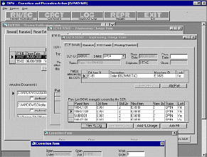 Screen from CAPA application showing multiple documents
